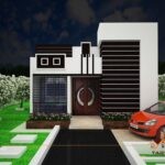 small house exterior design by Taqwa Architect Engineering